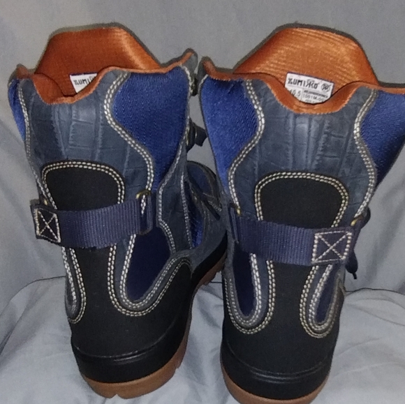 Sumikko Men's Venus Boots From Finish Line, Blue/Orange, M10.5/W12 - Picture 15 of 15
